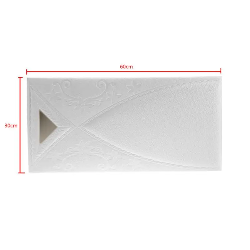 DIY 3D ПЭ пенопластовые наклейки на стену для гостиной, спальни, Декор, водонепроницаемый клей, анти-столкновения, съемные DIY наклейки на плакат