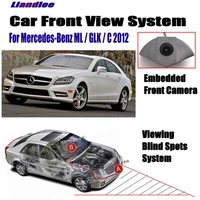 car front logo grill camera for mercedes benz ml glk c 2012 not reverse rearview parking cam wide angle