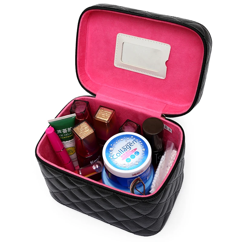 Женская Профессиональная косметичка красивая повседневная ручная для