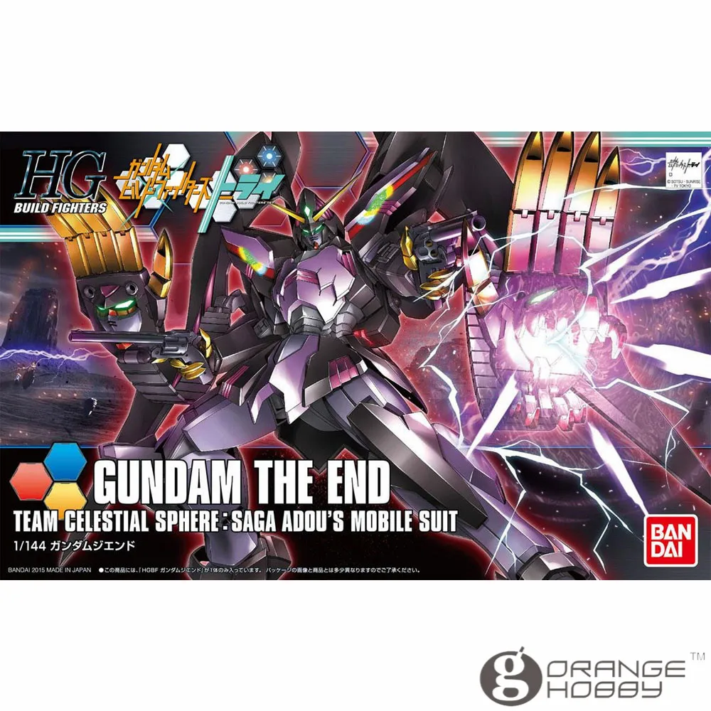 OHS Bandai HG Build Fighters 036 1/144 Gundam The End Mobile Suit Assembly Model Kits | Игрушки и хобби
