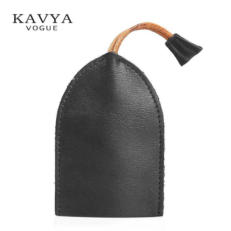 Кожаный чехол для ключей KAVYAVOGUE брендовый дизайнерский чехол-ключница из
