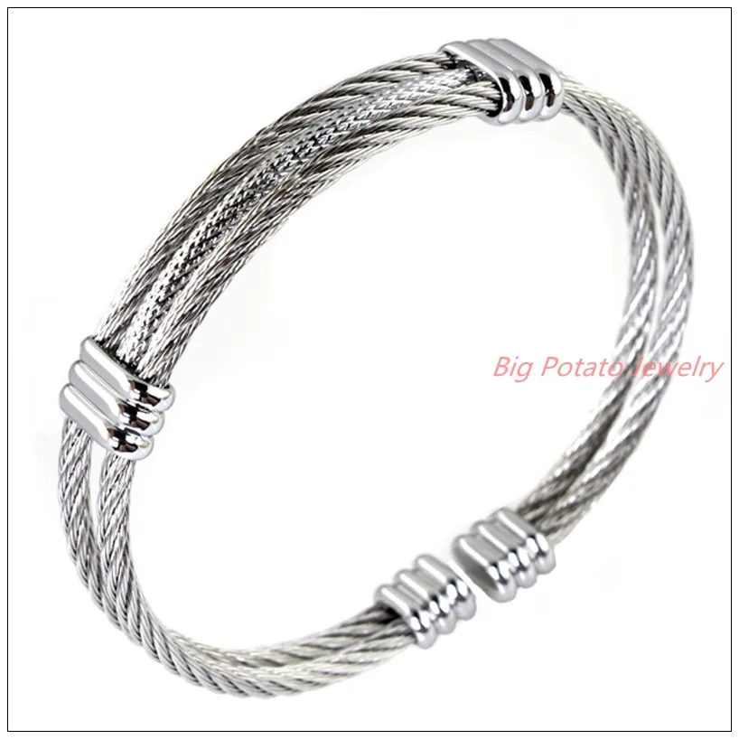 Новинка очаровательные ювелирные изделия 316L из нержавеющей стали серебряного