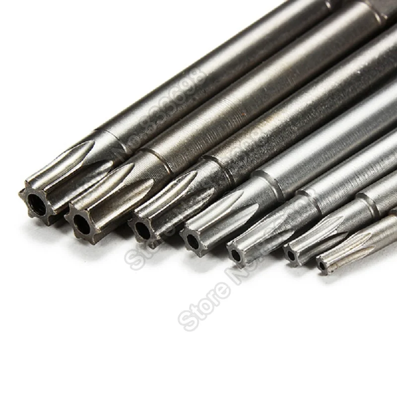 2 шт. 75 мм S2 набор магнитных звездообразных отверток электрическая отвертка T8 T10 T15