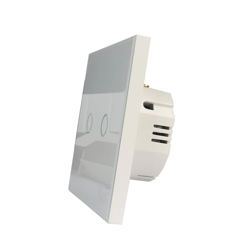 COOLCAM 10 шт./лот Zwave Plus настенный выключатель света 2CH банды домашней автоматизации Z Wave беспроводной умный пульт дистанционного управления выключатель света