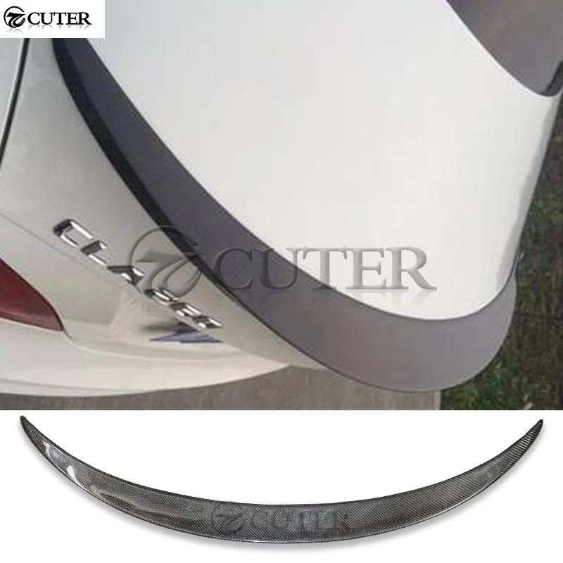 W117 CLA спойлер из углеродного волокна для задних крыльев багажника Mercedes Benz CLA220 CLA260