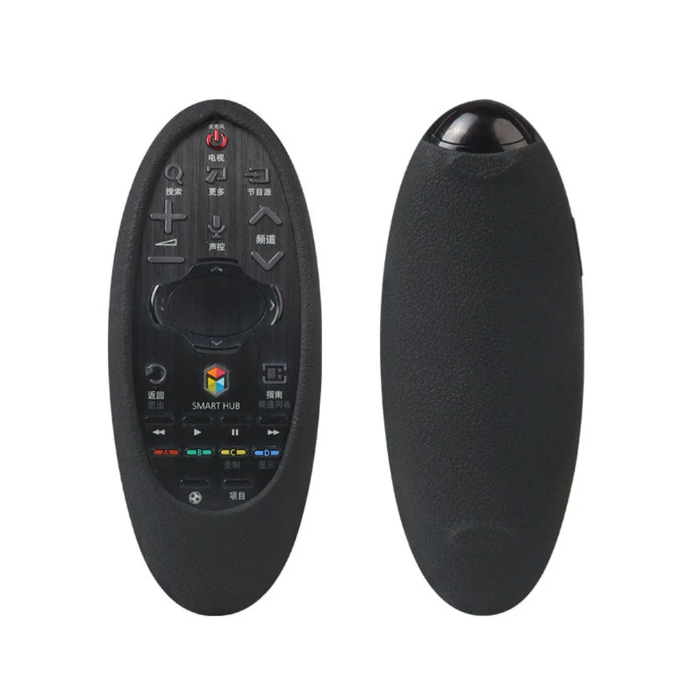 Black Силиконовый пульт дистанционного управления s чехол для samsung Smart tv пульт дистанционного управления BN94-07557A 07469 UA55H6400J чехол для пульта дистанционного управления - Цвет: Black