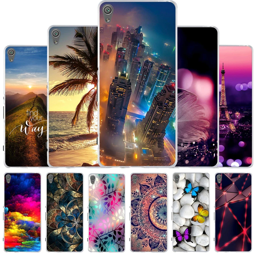Флип чехол для Sony Xperia XA силиконовый кошка xperia F3111 F3112 F3115 5 0 дюйма|case cover|etui phoneetui sony |