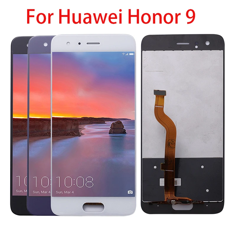 5 15 дюймовый ЖК дисплей для Huawei Honor 9 STF L09 AL10 Женский Сенсорный экран дигитайзер в