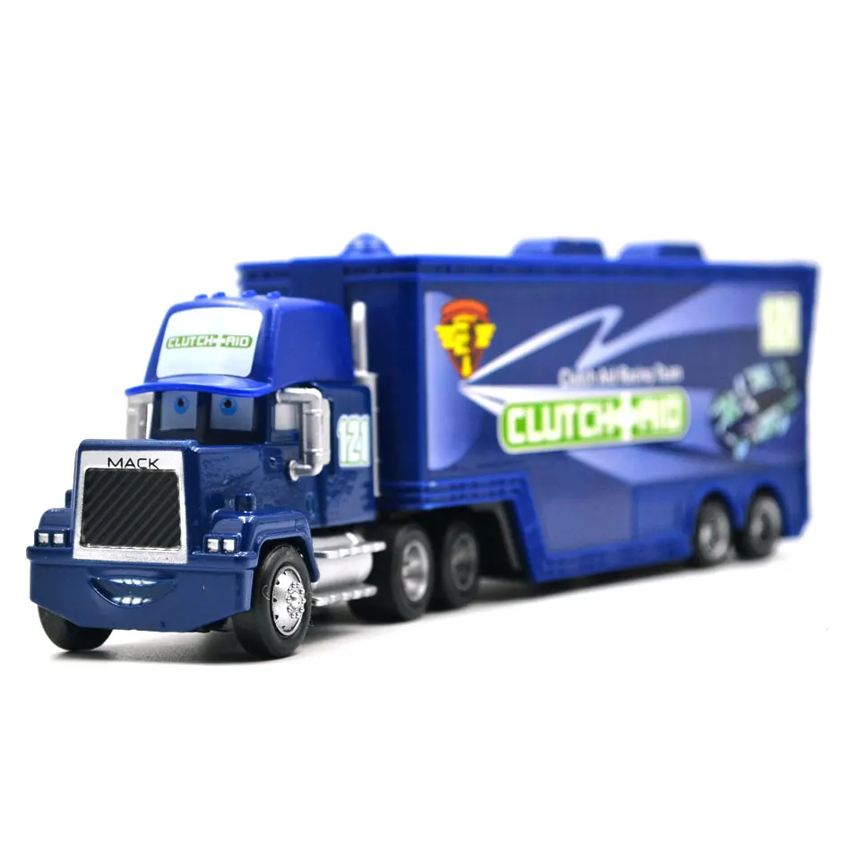 Disney Pixar Cars 3 9 видов стилей Mack Truck McQueen дядюшка 1:55 литье под давлением из металлического сплава и пластика модель игрушки автомобиль Подарки для детей