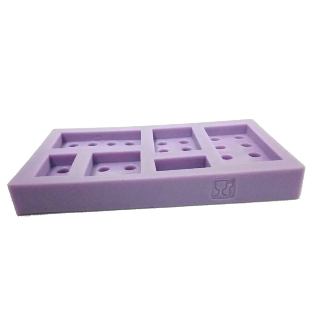 6 отверстий Lego кирпичные блоки Силиконовые Формы Форма для кексов помадка торт