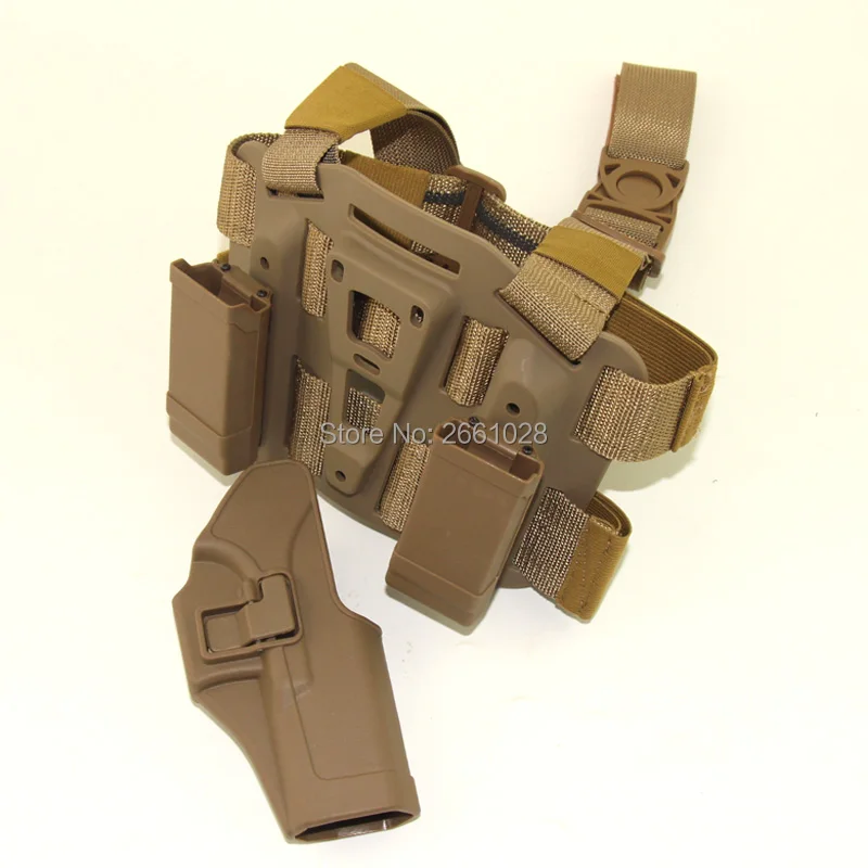 Тактический чехол кобура для пистолета на бедрах страйкбола охоты оружия кобуры