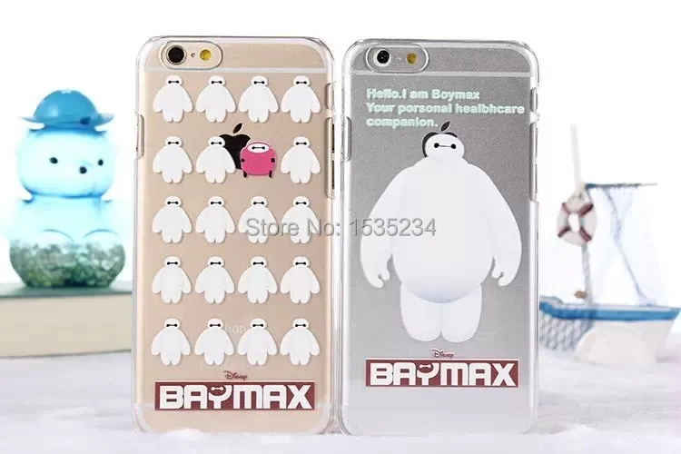 100pcs/lot Hot For iphone 5/5s Slim Transparent Ultrathin Cartoon Case Big Hero 6 Hiro Tadasha Hamada Baymax Soft TPU Cover |