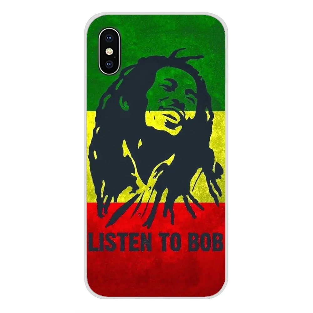 Чехлы для мобильного телефона Bob Marleys Lion Rasta Reggae Xiaomi Redmi 4A S2 Note 3 3S 4 4X 5 Plus 6 7 6A Pro Pocophone