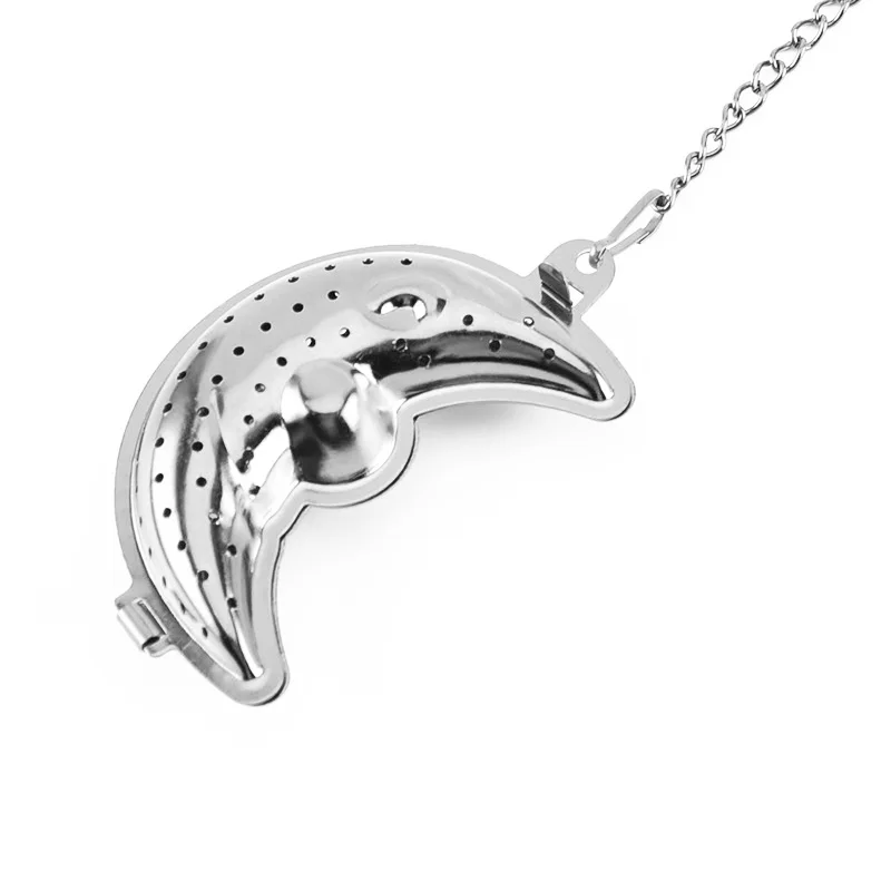 1 шт. Нержавеющая сталь Чай Infuser Сфера с черной фильтр Кофе травы Специи диффузор