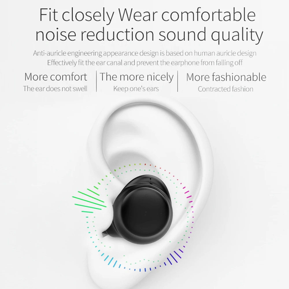 Lewinner A5, Bluetooth 5,0, беспроводные наушники, TWS, спортивные наушники, гарнитура, наушники для телефона