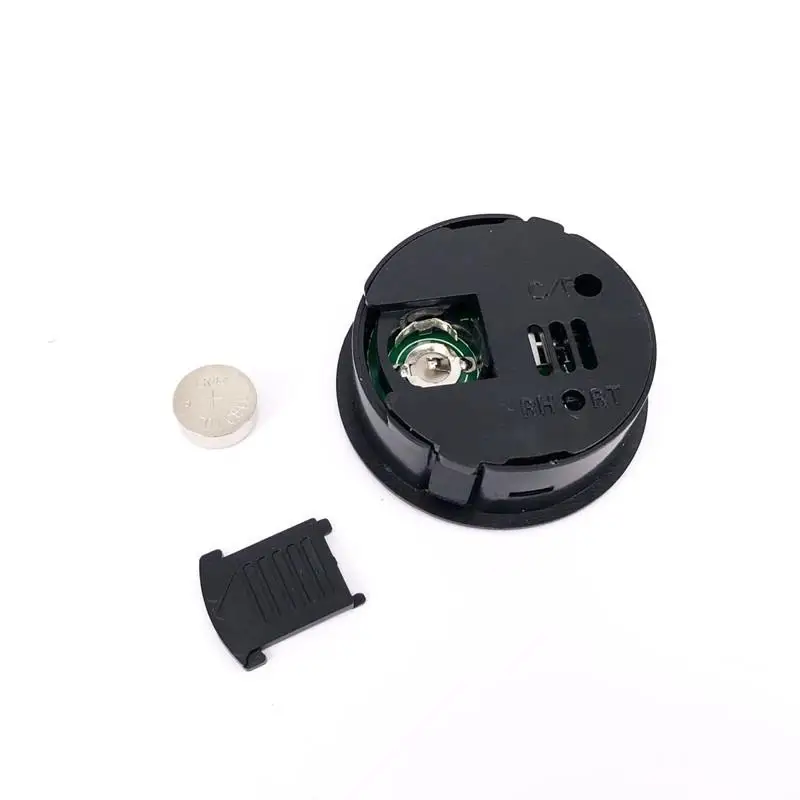 Круглый ЖК дисплей цифровой термометр датчик гигрометра температура зонд