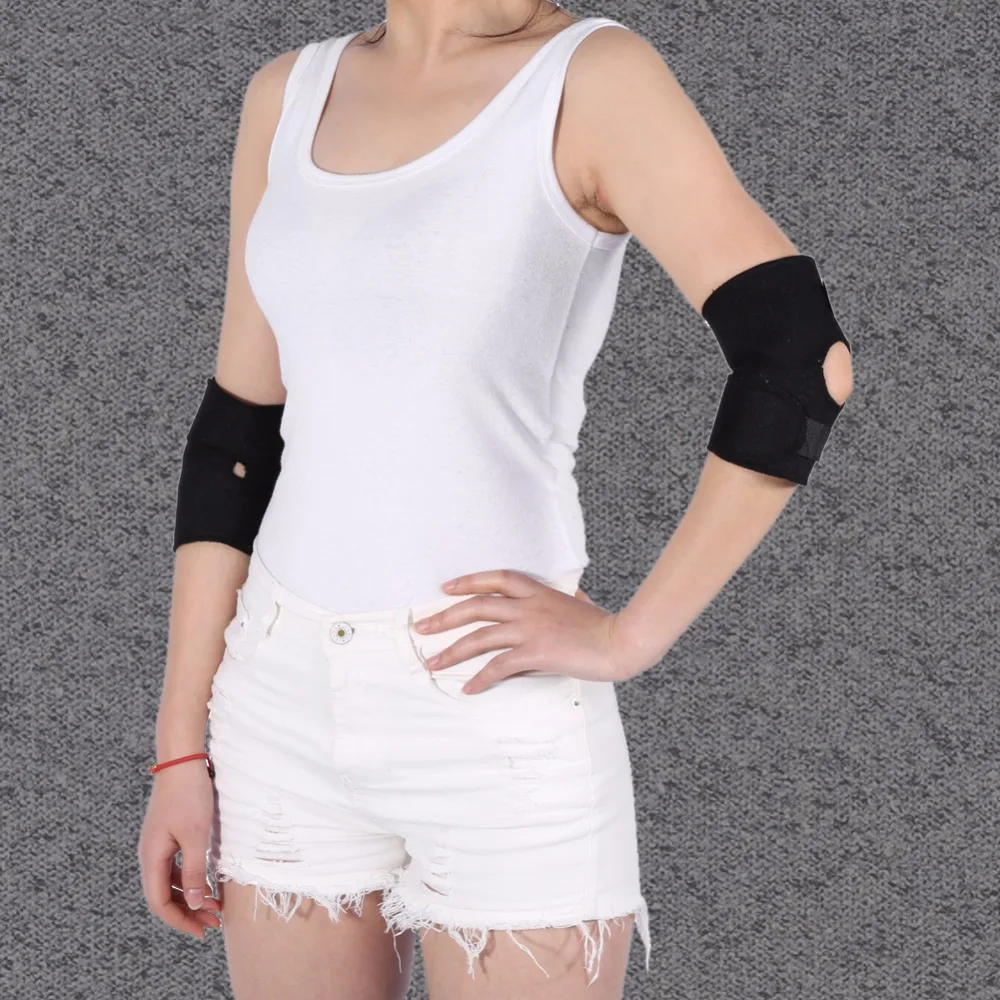 1 пара самонагревающихся турмалиновых налокотников самоклеящиеся налокотники