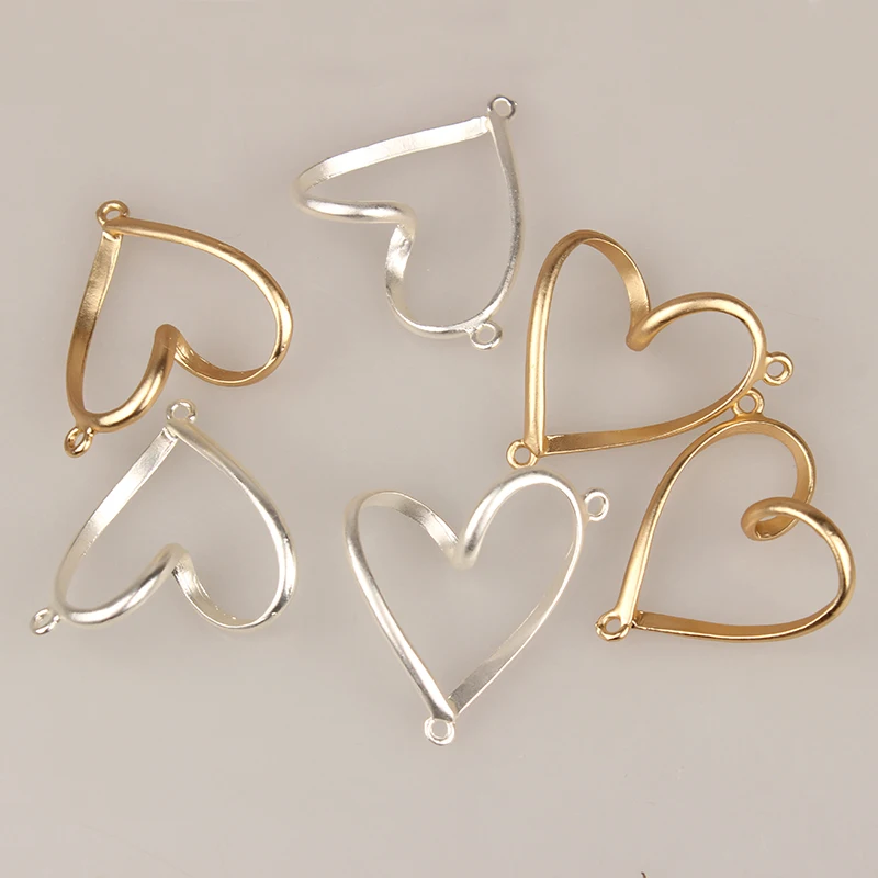 35 мм 6 шт./лот золото амулеты из сплава металла и цинка Подвески 3D искажен любящее