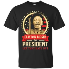 Футболка Clayton Bigsby для президента черные футболки одежда мужская