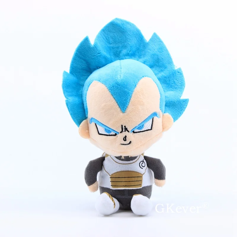 10 видов стилей Dragon Ball Z плюшевые игрушки пикколо вегета Majin Buu Son Goten мягкие куклы 17-25 см подарок вечерние куклы - Цвет: Vegeta 20cm