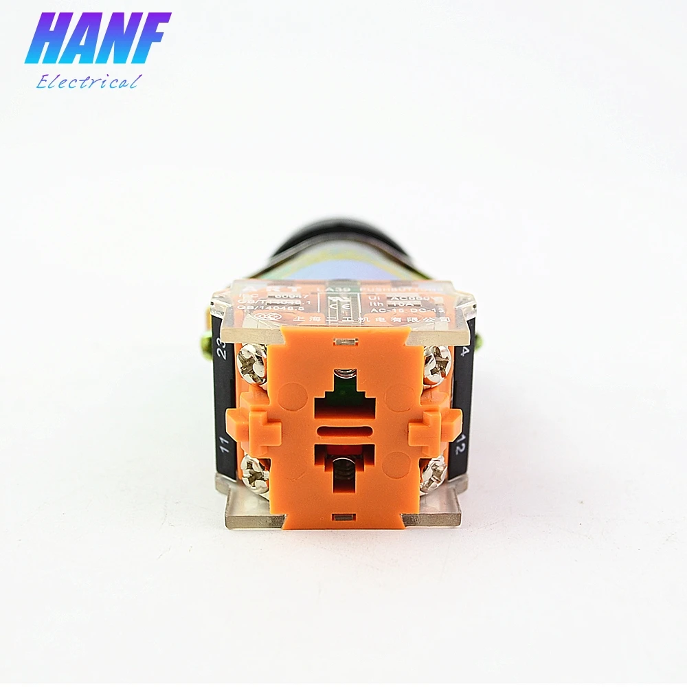 1pcs 22mm DPST 1NO1NC Momentary Plastic Push Button Switch 4 screws 10A 660V AC Power Red Green Yellow | Обустройство дома