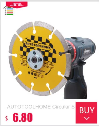 AUTOTOOLHOME 1PC 6 8 10 mm SDS Plus Hole Saw Drilling Electric Hammer Drill Bits For Wall Concrete Brick Block Masonry
