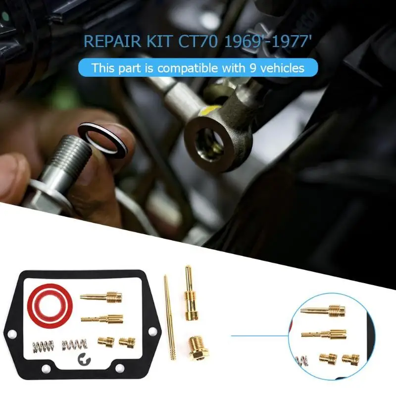Полный комплект для ремонта карбонов CT70 Trail 1969-1977 CT 70 набор | Автомобили и