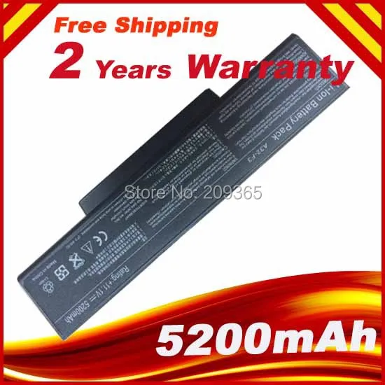 Аккумулятор для ASUS F3F F3H F3Ja F3Jc F3Jp F3Jr F3Js F3Jv F3K F3Ka F3Ke F3L F3M F3P F3Q F3S F3Sa F3Sc F3Se F3Sg F3Sr F3Sv F3T F3U |