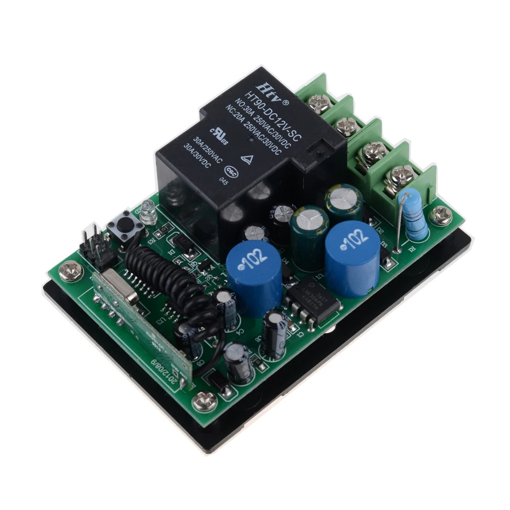 Беспроводной пульт дистанционного управления переменный ток 220 в 30 А RF