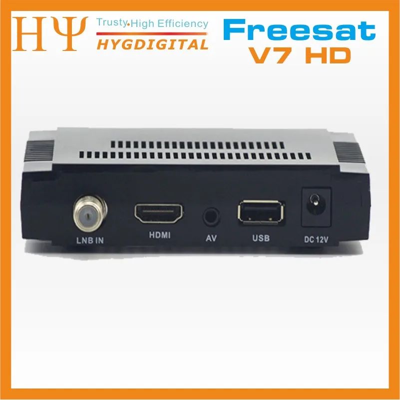 Оригинальный Freesat V7 DVB S2 HD спутниковый ТВ приемник + Wifi Поддержка PowerVu Biss ключ Cccamd