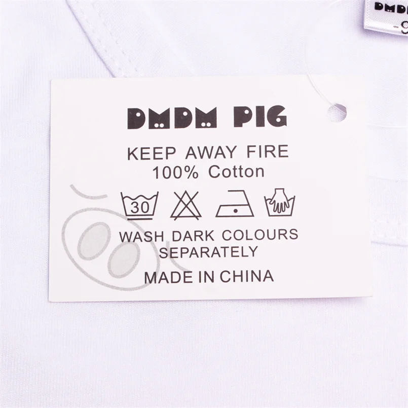 Дети Бренд Рубашки 2016 Новый 100% Хлопок Мультфильм Медведь Девушки Майка Без