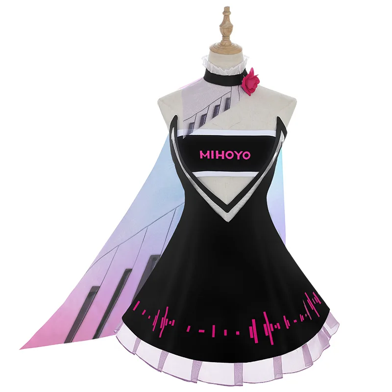 

Anime! Honkai Impact 3 Kiana Kaslana Birthday Dress Chinese Ver Uniform Cosplay Costume Halloween Daily Suit Free Shipping