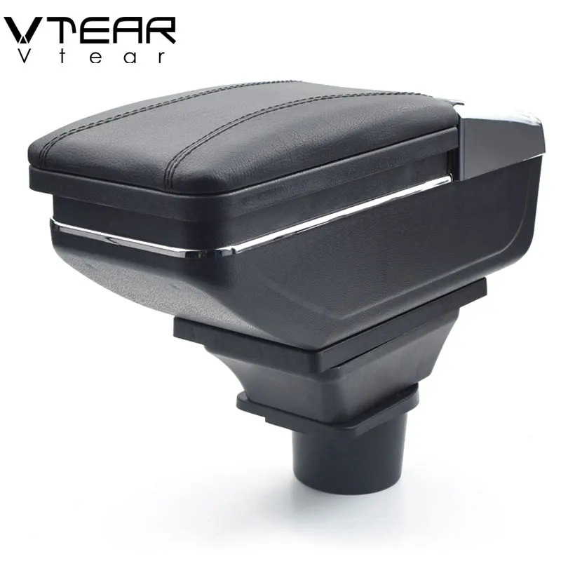 Vtear для Geely gc6/gc 6 автомобильный подлокотник кожаный подлокотник вращающийся ящик для хранения консолей аксессуары для автомобиля-Стайлинг интерьерные товары