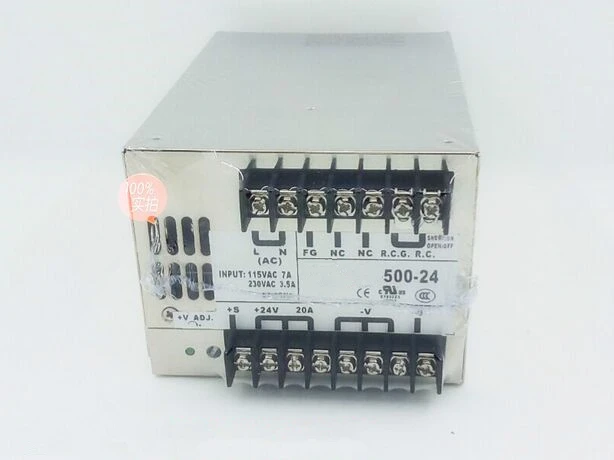 500 Вт 48 Вольт 10 1 Ампер AC/DC импульсный источник питания с PFC 480 В 10A коммутация