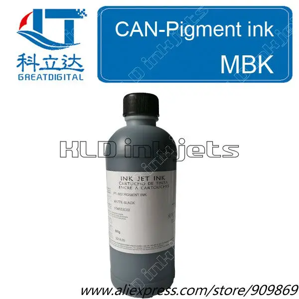 [KLD Inkjets] 1 шт. x 250 мл совместимые PFI-102 MBK пигментные чернила forIPF700 IPF605L IPF600 IPF500 IPF765 |