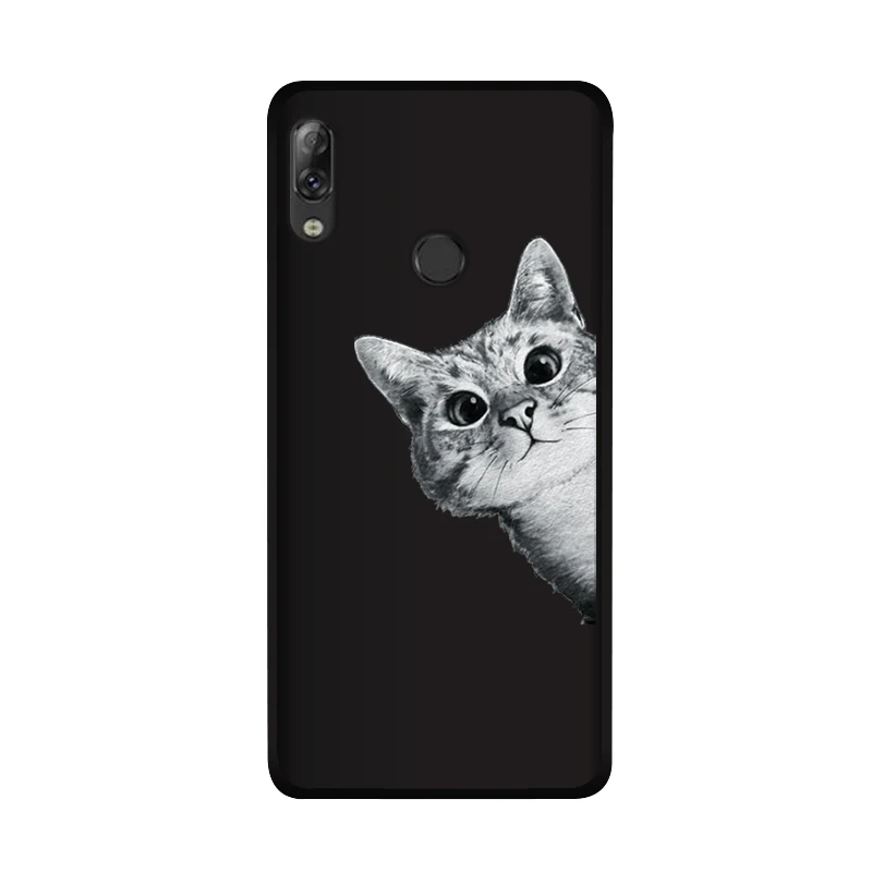 Мягкий чехол-накладка из ТПУ Для Lenovo K5 Pro матовый чехол с рисунком чехлы для