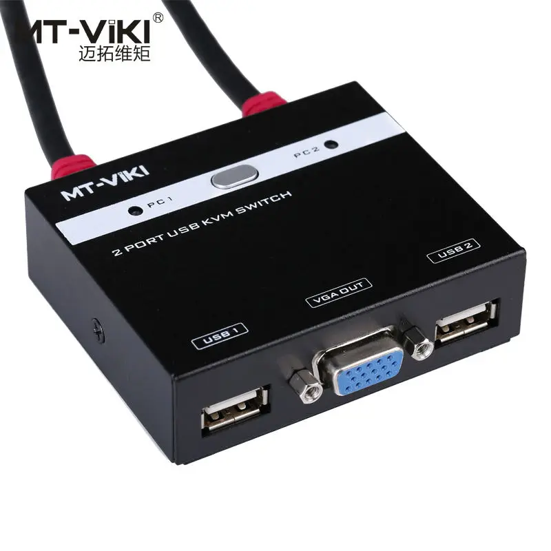 MT Viki 2 Порты и разъёмы KVM переключатель с проводной пульт дистанционного