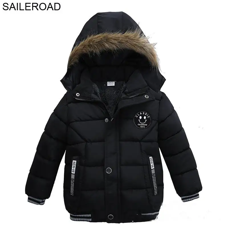 SAILEROAD/осенне зимняя одежда для детей от 2 до 5 лет куртка маленьких мальчиков