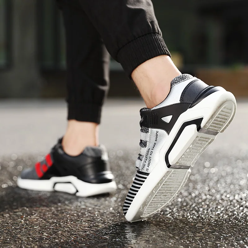 Кроссовки вязанные верхние дышащие мужские спортивные ботинки массивные Zapatillas