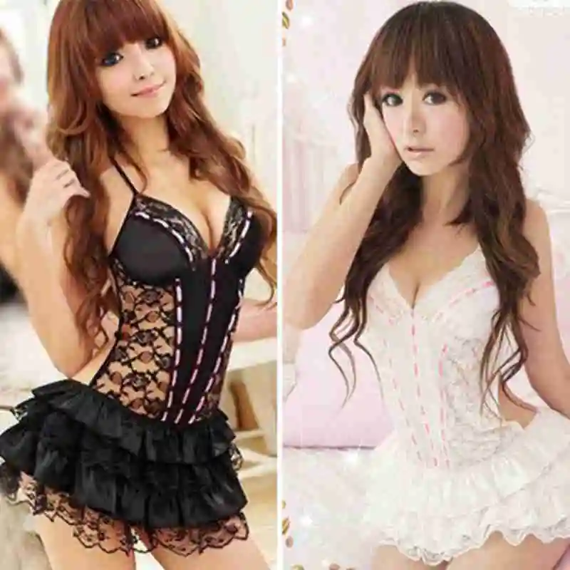 Модное женское нижнее белье Babydoll ночное кружевное платье стринги|babydoll fashion|babydoll