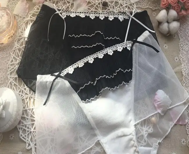 Трусики танга WP395 женские с оборками Размеры M L XL|princess panties|thongs thongspanties thong |