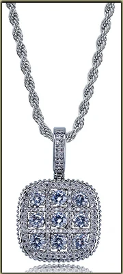 Прекрасный мультфильм аниме роль Пикачу Bling Iced Out хип хоп кулон для мужчин женщин цепочки и ожерелья Jewelry теннис цепи