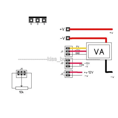Электронный прибор для проверки мощности постоянный ток 100 в источник