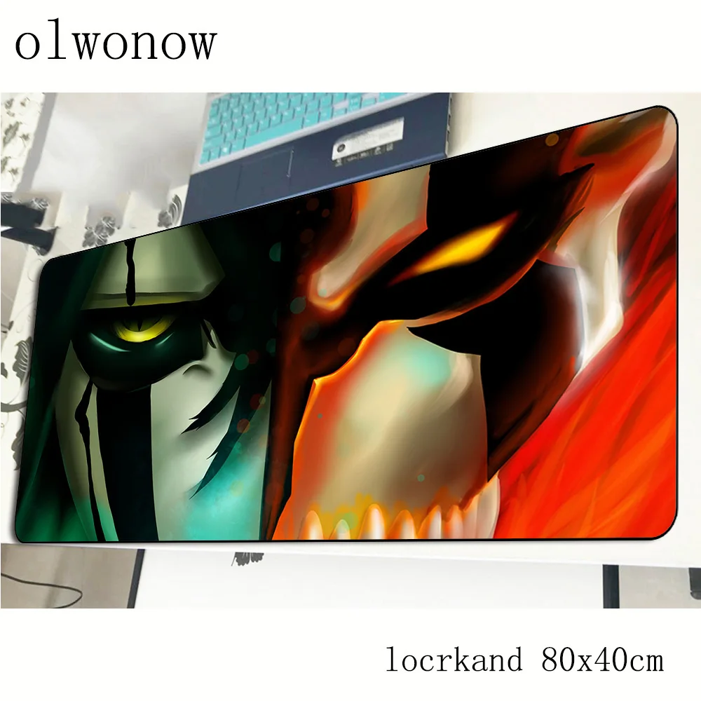 BLEACH Коврик для мыши 80x40 см эстетические коврики для мыши лучший игровой коврик для мыши геймер Инди поп персонализированные коврики для мыши Клавиатура ПК коврик