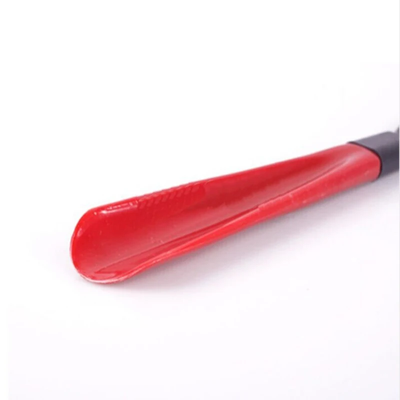 1 шт. пластиковые гибкие легко достигаемые ручки Shoehorn для удаления помощи скольжения Shoehorn случайный цвет модные пластиковые рожки для обуви