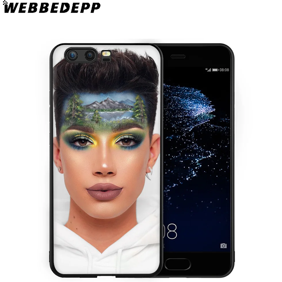Мягкий чехол WEBBEDEPP James Charles для Huawei P8 P9 P10 P20 P30 Lite Pro P Smart Z Plus 2019 Y6 Prime 2018 2017 Mini |