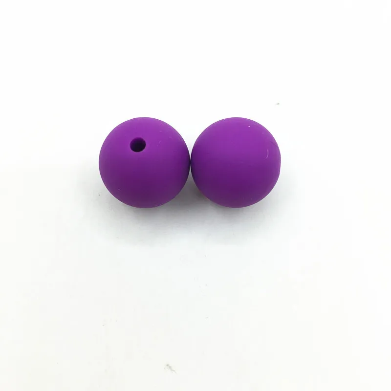 purple 100 шт/партия силиконовые бусины для изготовления ювелирных изделий-детский свободный Бисер для изготовления перспинализованного ожерелья, красочные бусины сердце - Цвет: purple