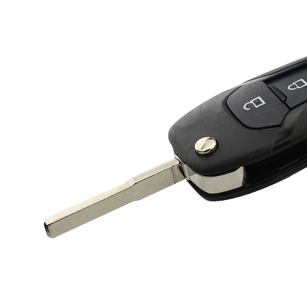OkeyTech для Ford ключ оболочки 3 кнопки флип складной авто замена корпуса лезвие дистанционного ключа автомобиля брелок чехол Fob для Ford