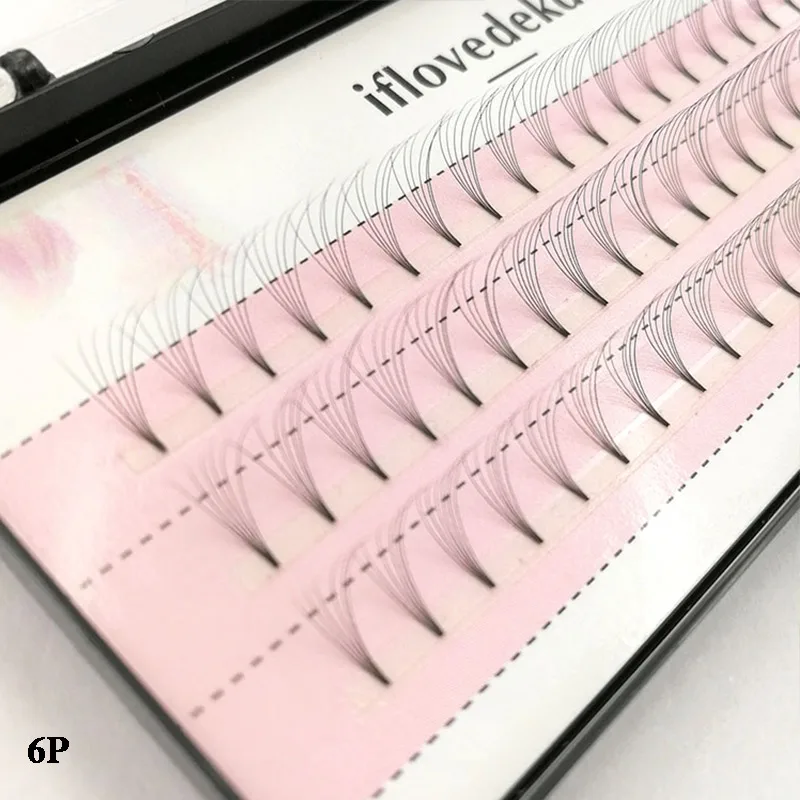 Индивидуальные Накладные ресницы iflovedekd 3D/4D/5D/6D для наращивания русского объема