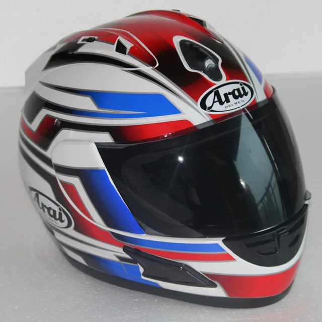 ARAI RX-7 высокого качества Полный шлем мотоцикла. Ветрозащитный Теплый гоночный шлем, Capacete - Цвет: 9